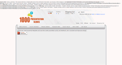 Desktop Screenshot of 1000slides.com